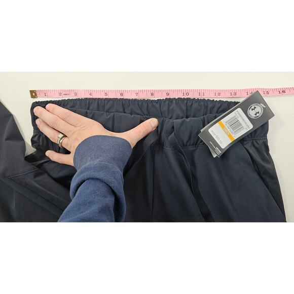 NWT Under armour storm water resistant black drawstring waist joggers S active - Picture 9 of 10